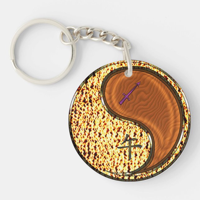 Porte-clefs Sagittarius & Bois Cheval (Devant)