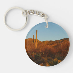 Porte-clefs Saguaro Sunset I Arizona Désert Paysage