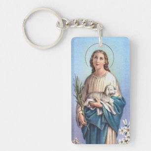 Porte-clefs Saint Agnes