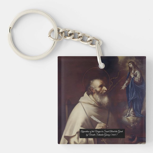 Porte-clefs Saint Albert le Grand (Devant)