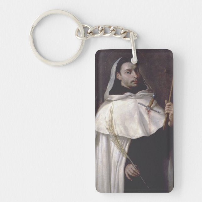 Porte-clefs Saint Ange de Jérusalem Martyr et Prêcheur (Devant)