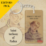 Porte-clefs Saint Antoine de Padoue<br><div class="desc">Gardez vos clés (et votre sens de l'humour) proches de ce porte - clé spirituel de Saint Antoine de Padoue catholique avec la phrase : "Sérieusement ? Tu les as encore perdus ?" Conçu pour ceux d'entre nous qui n'ont jamais l'air de trouver nos clés, cet accessoire léger honore la...</div>