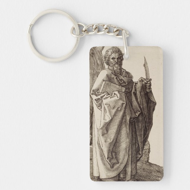 Porte-clefs Saint Barthélemy l'Apôtre Beaux-Arts (Devant)