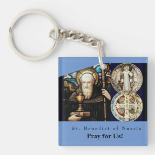 Porte-clefs Saint Benoît de Nursia