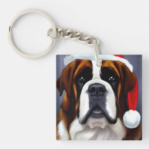 Porte-clefs Saint Bernard Noël