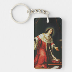 Porte-clefs Saint Casimir Jagellon - Saint patron de la Pologn
