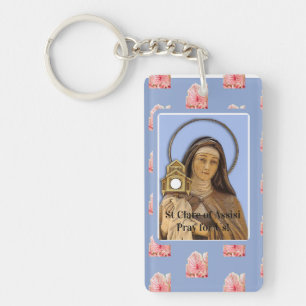 Porte-clefs Saint Clare Assisi