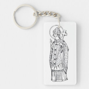 Porte-clefs Saint Deiniol Abbé et évêque