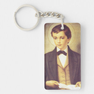 Porte-clefs Saint Dominique Savio élève de Jean Bosco
