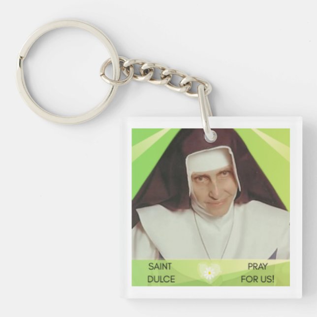 Porte-clefs Saint Dulce des pauvres souvenir (Devant)