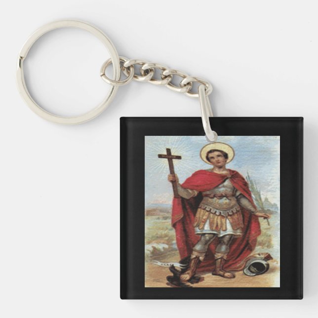 Porte-clefs Saint Expedite martyr (Devant)