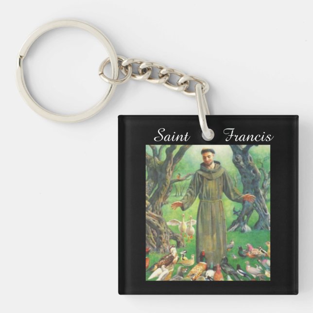 Porte-clefs Saint François (Devant)