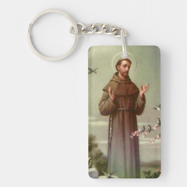 Porte-clefs Saint François d'Assise (Devant)
