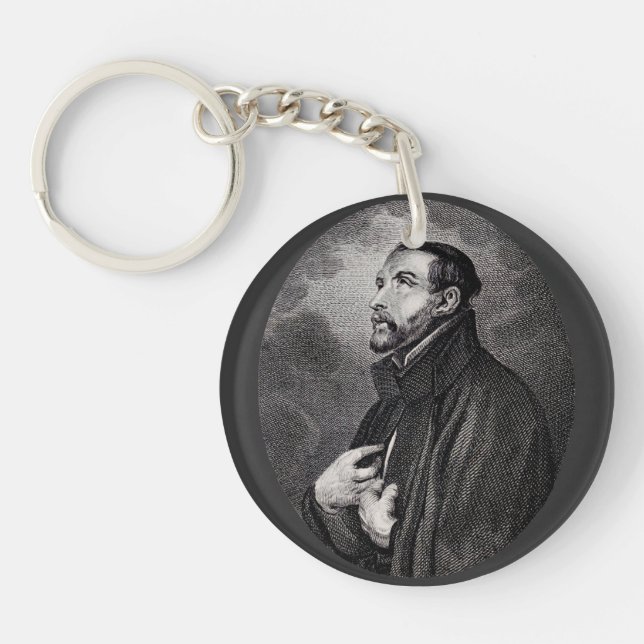 Porte-clefs Saint François Xavier (Devant)