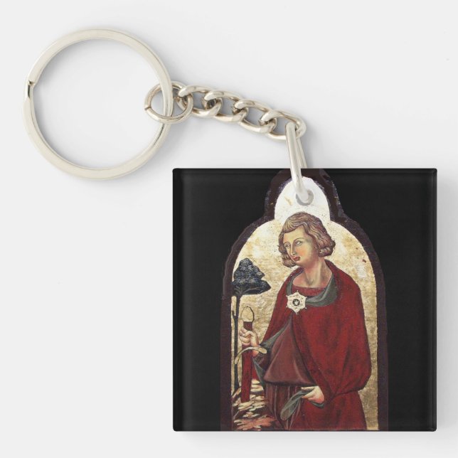 PORTE-CLEFS SAINT GALGANO / LÉGENDE DE L'ÉPÉE DANS LE ROCHER (Devant)