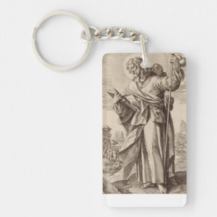 Porte-clefs Saint Jacques le Majeur un des Douze Apôtres