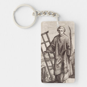 Porte-clefs Saint Laurent archive des saints patrons