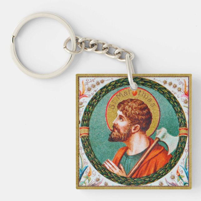 Porte-clefs Saint Matthias l'Apôtre (JMAS 09) (Devant)