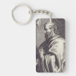 Porte-clefs Saint Matthieu l'Évangéliste - Reproduction d'Art 