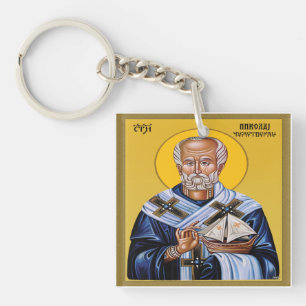 Porte-clefs Saint Nicolas le faiseur de miracles