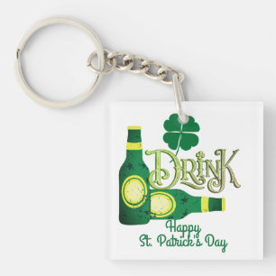 Porte-clefs Saint Patrick's Day Irlandais Shamrock de la chanc