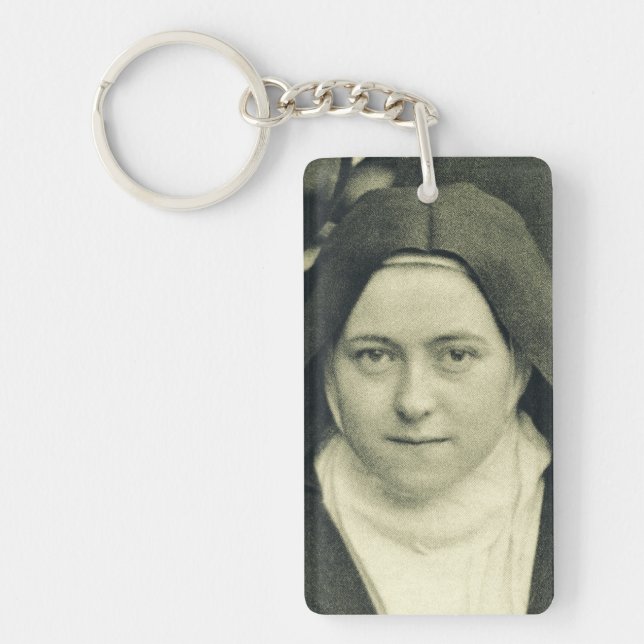 Porte-clefs Saint Thérèse de l'Enfant Jésus et la Sainte Face (Devant)