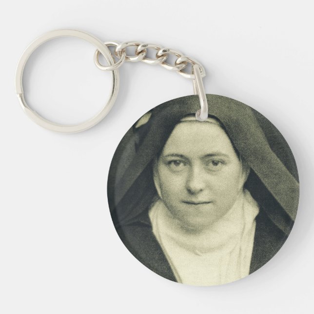 Porte-clefs Saint Thérèse de l'Enfant Jésus et la Sainte Face (Devant)