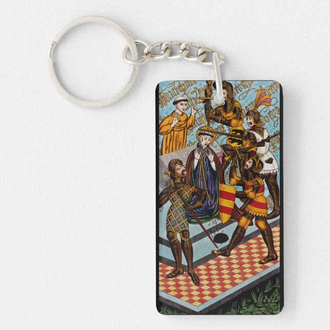 Porte-clefs Saint Thomas de Cantorbéry L'archevêque courageux (Devant)