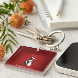 Porte-clefs Saint Valentin