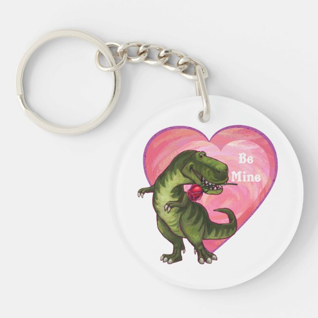 Porte-clefs Saint Valentin Tyrannosaurus (Devant)