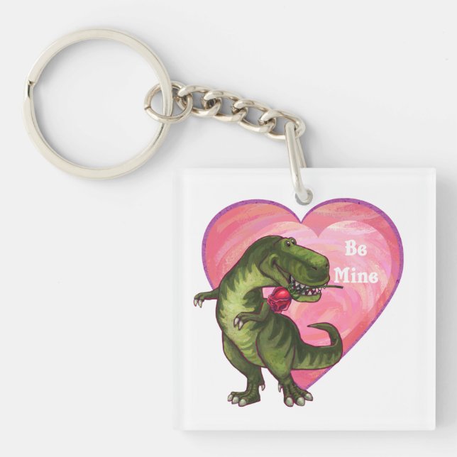 Porte-clefs Saint Valentin Tyrannosaurus (Devant)