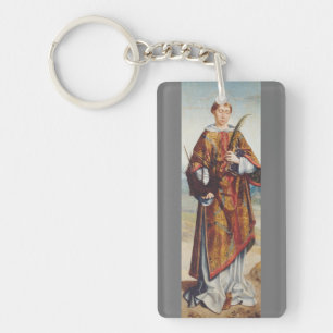 Porte-clefs Saint Vincent de Saragosse Martyr Beaux-Arts