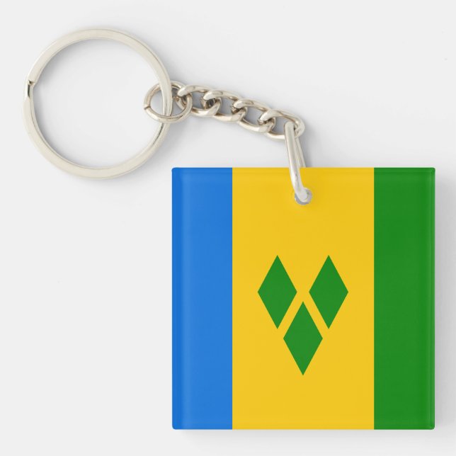 Porte-clefs Saint-Vincent-et-les Grenadines (Devant)