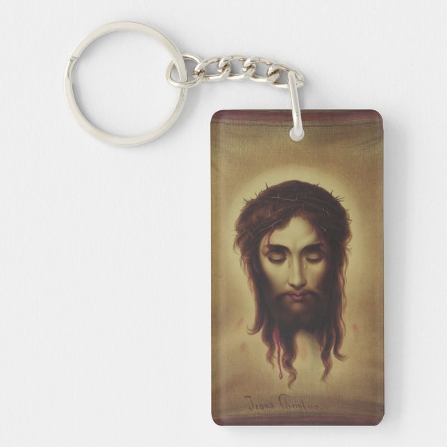 Porte-clefs Saint visage de Jésus-Christ (Devant)