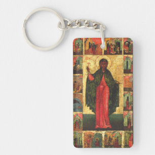 Porte-clefs Sainte Anastasia la Délivrance Art Byzantin