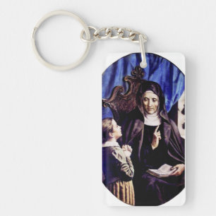 Porte-clefs Sainte Angèle Merici Patronne des Éducateurs et