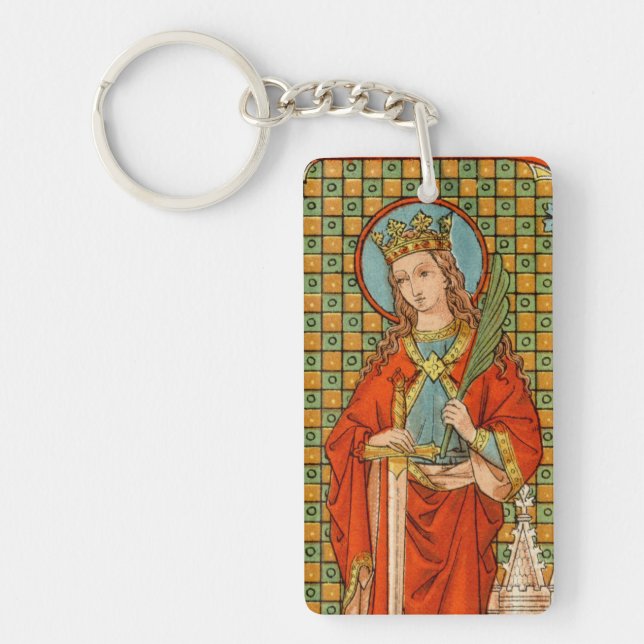Porte-clefs Sainte-Barbe  (JP 01) (Devant)