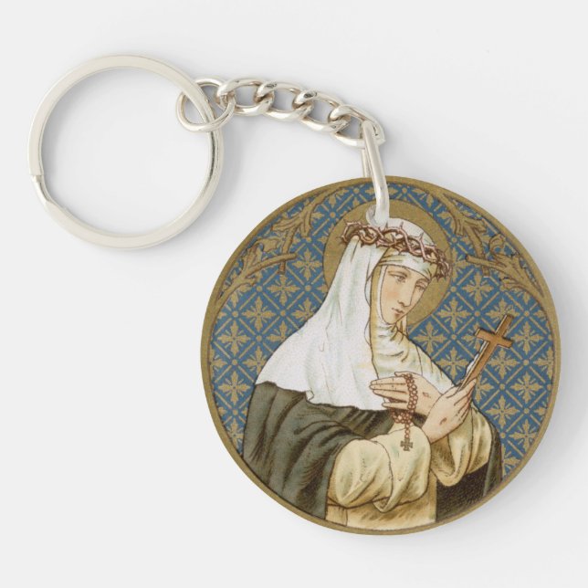 Porte-clefs Sainte-Catherine de Sienne (BK 19) (Devant)