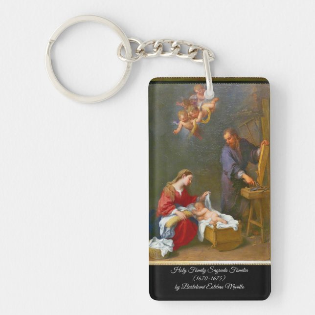 Porte-clefs Sainte Famille (Devant)