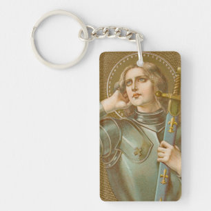Porte-clefs Sainte Jeanne d'Arc (JM 28)