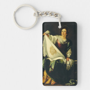 Porte-clefs Sainte Véronique Art Le Miracle de la Sainte Face