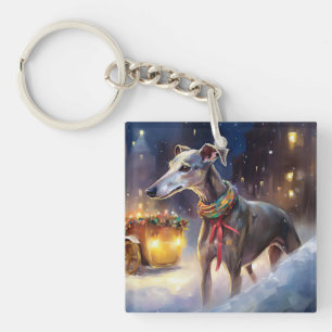 Porte-clefs Saison de Noël Greyhound