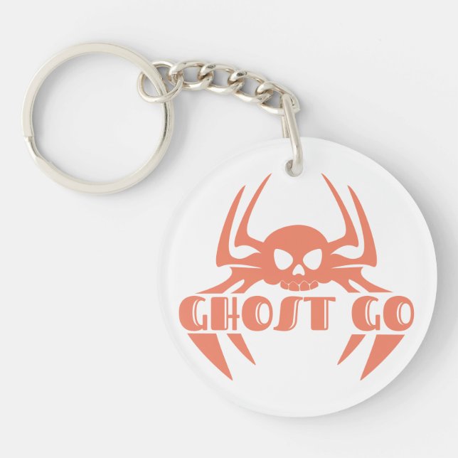 Porte-clefs Saison Éffrayante de Ghost Go (Devant)