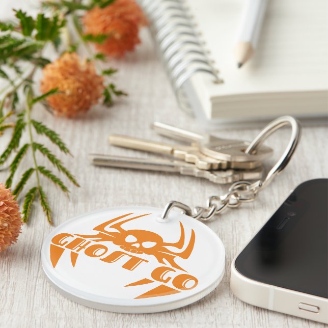 Porte-clefs Saison Fantôme Hantée (Devant droit)