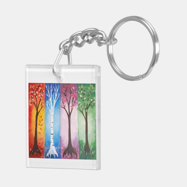 Porte-clefs Saisons (Dos droit)