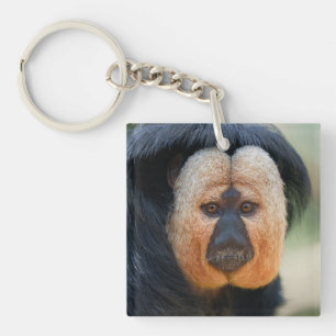 Porte-clefs Saki à visage blanc