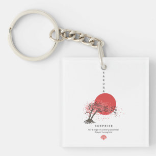 Porte-clefs Sakura Surprise : Tokyo devient rose !