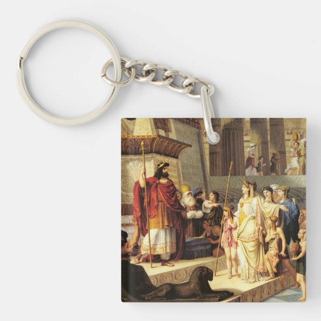 Porte-clefs Salomon et la reine de Saba - Giovanni De Min (Devant)