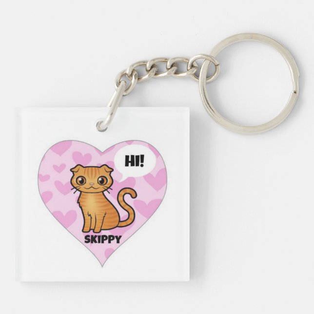 Porte-clefs Salut Skippy (Dos)