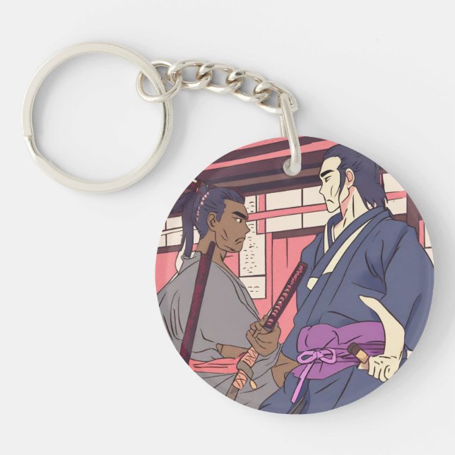 Porte-clefs samouraï (Devant)